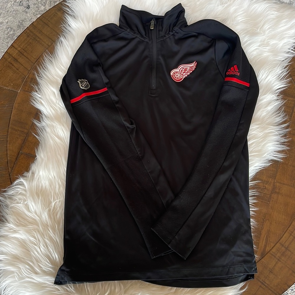 Adidas Climawarm Detroit Redwing Quarter Zip